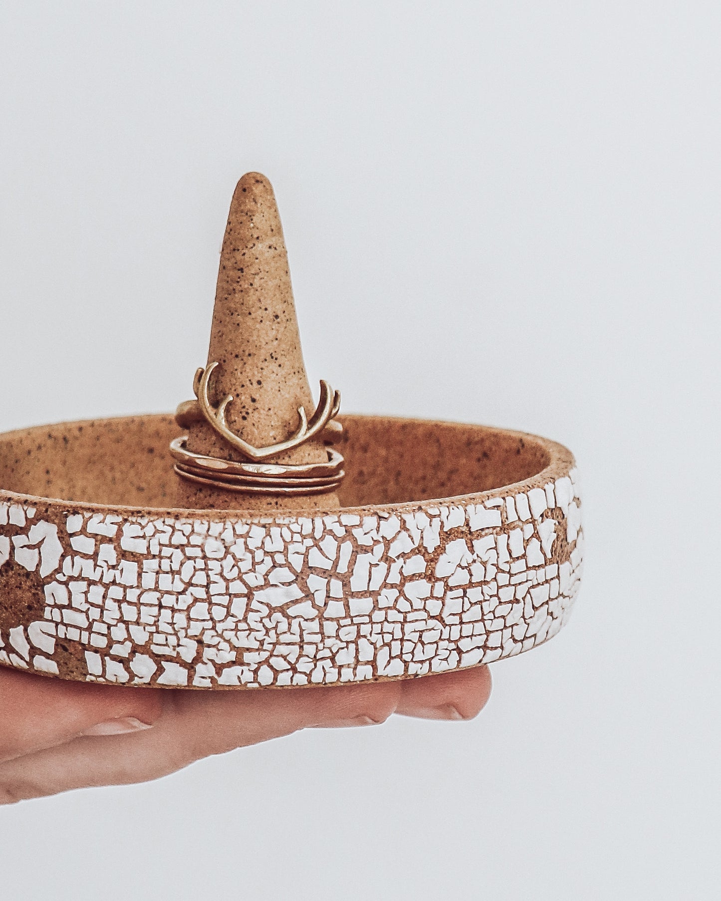 Crackle Ring Dish